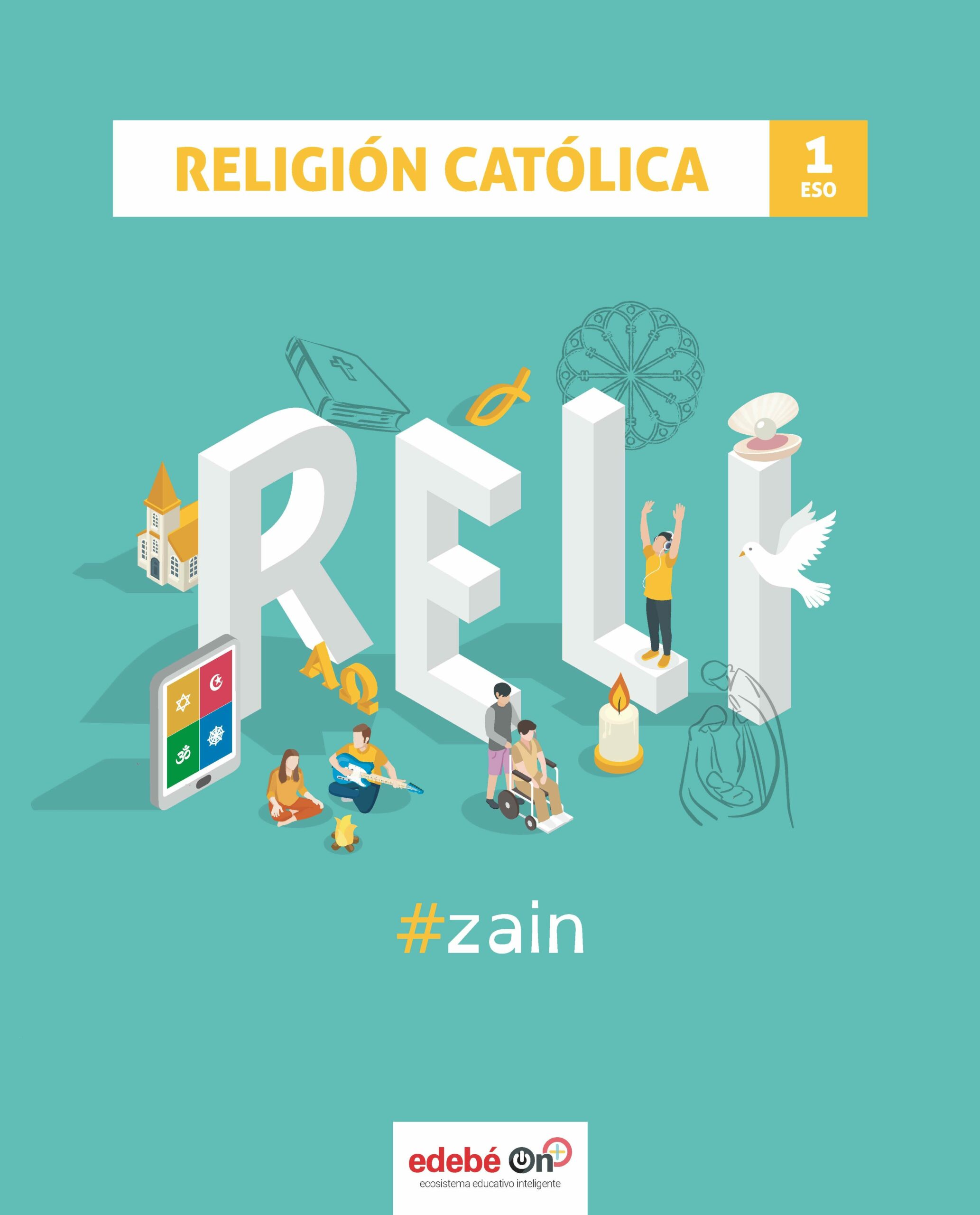 Portada del Libro Religion 1º Eso de Vv.Aa. - 9788468347165
