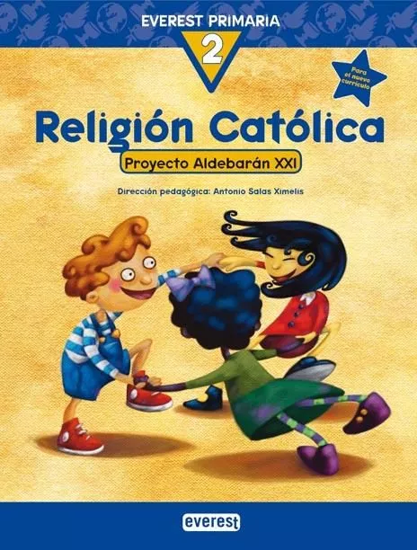 Portada del Libro Religion 2 (Albebaran Xxi) (Educacion Primaria 1Er Ciclo 2º Cur So) de Vv.Aa. - 9788424109103