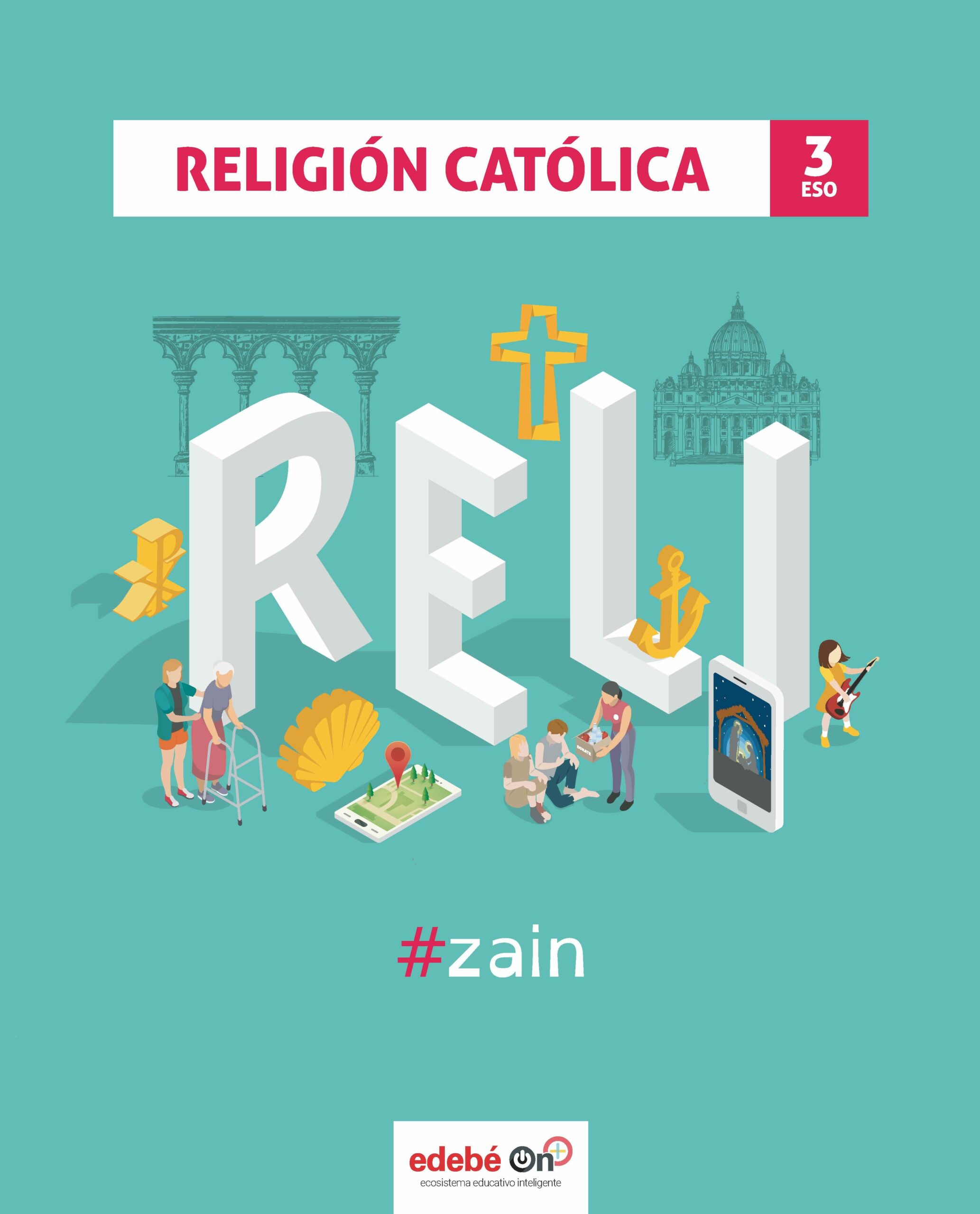 Portada del Libro Religion 3º Eso de Vv.Aa. - 9788468347172
