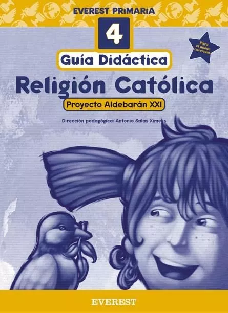 Portada del Libro Religion 4: Guia Didactica (Educacion Primaria 2ºciclo 4º Curso ) de Vv.Aa. - 9788424109189