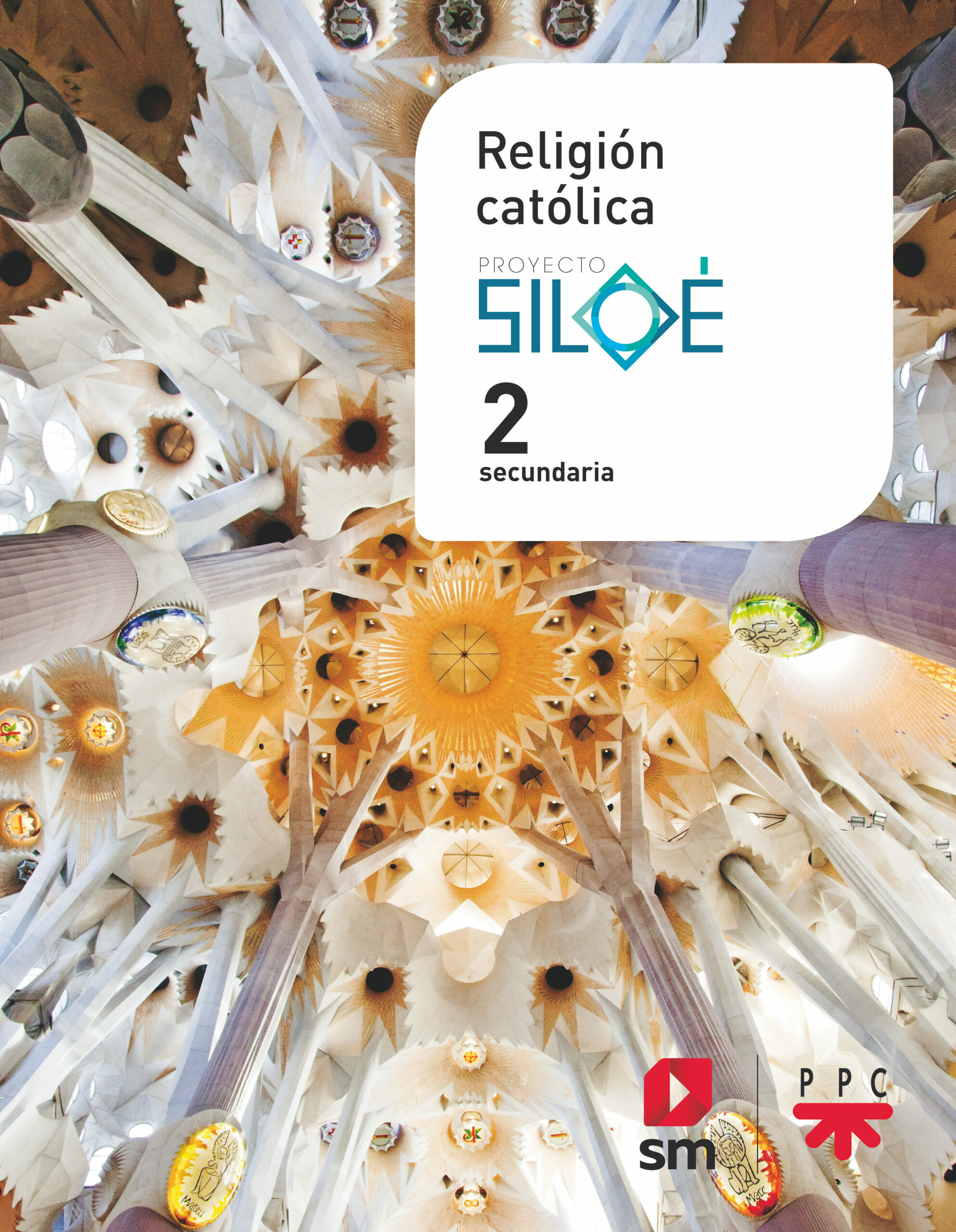Portada del Libro Religión Católica 2º Eso Mas Savia Proyecto Siloé de Vv.Aa. - 9788413184586