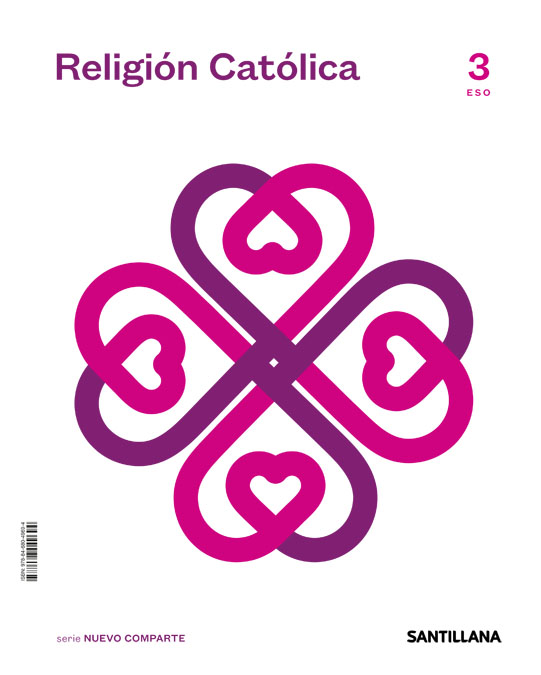 Portada del Libro Religion Catolica 3º Eso Nuevo Comparte Saber Hacer Contigo de Vv.Aa. - 9788468049694