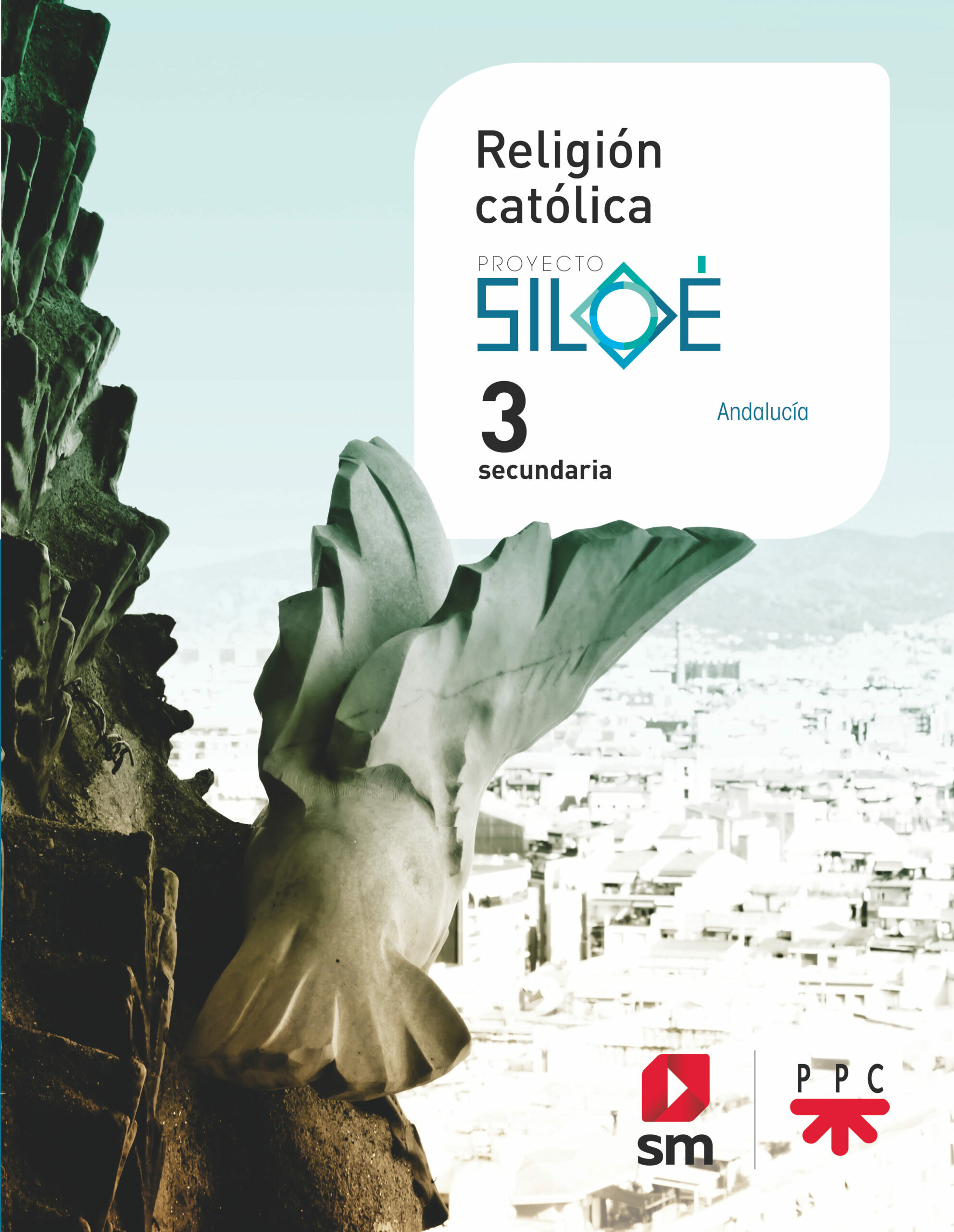 Portada del Libro Religion Catolica I 3º Eso Mas Savia Ed 2020 Andalucia de Vv.Aa. - 9788413184623