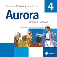 Portada del Libro Religion: Cd (4º Educacion Primaria Religion Catolica) (Aurora) de Vv.Aa. - 9788421656365