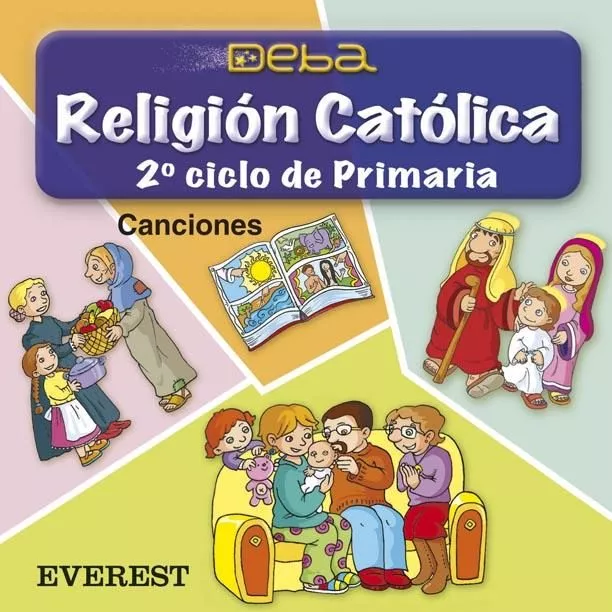 Portada del Libro Religion: Cd Canciones (3º Educacion Primaria - 2º Ciclo) (Proyec To D de Vv.Aa. - 9788424115814