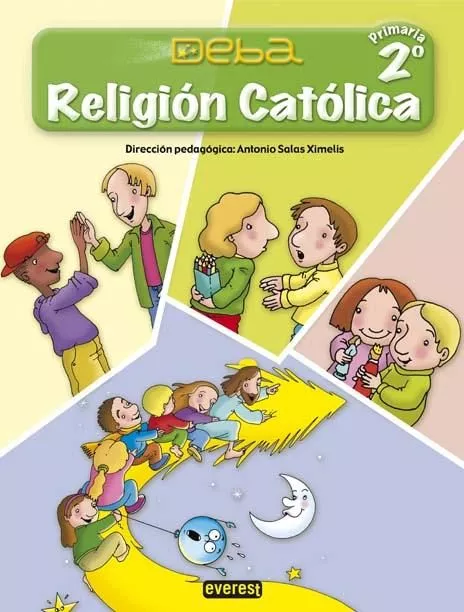 Portada del Libro Religion Deba 2 (Educacion Primaria 1Er Ciclo 2º Curso) de Vv.Aa. - 9788424189839