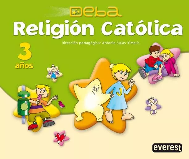 Portada del Libro Religion Deba (Educacion Infantil 3 Años) de Vv.Aa. - 9788424188818