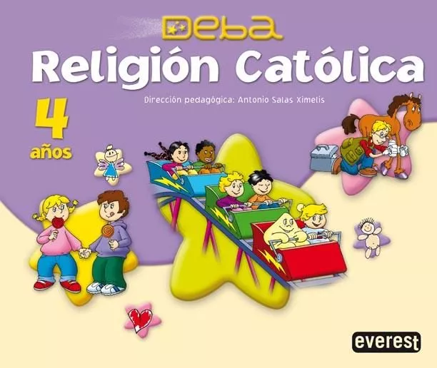 Portada del Libro Religion Deba (Educacion Infantil 4 Años) de Vv.Aa. - 9788424188832