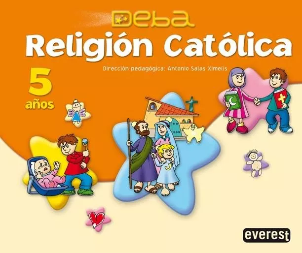 Portada del Libro Religion Deba (Educacion Infantil 5 Años) de Vv.Aa. - 9788424188856