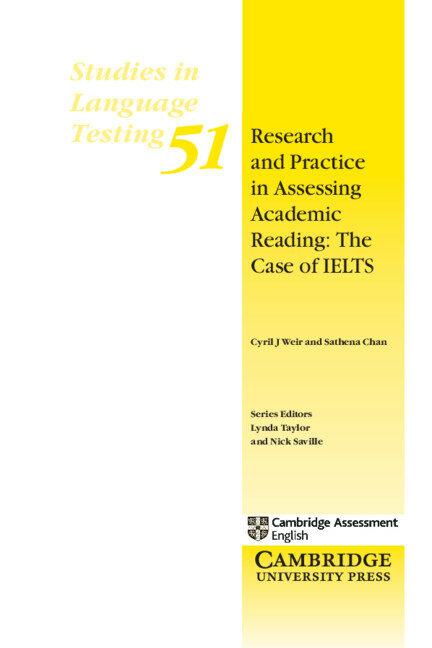 Portada del Libro Research And Practice In Assessing Academic Reading: The Case Of Ielts de Vv.Aa. - 9781108733618