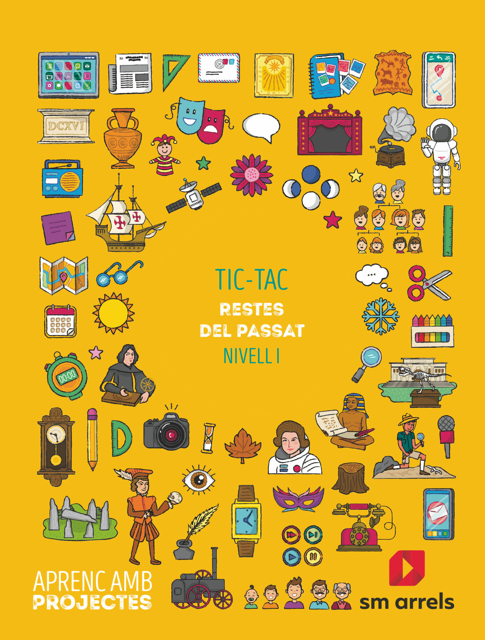 Portada del Libro Restos Del Pasado 1º Educacion Primaria Aprendo Con Proyectos Ed 2020 de Vv.Aa. - 9788413184142