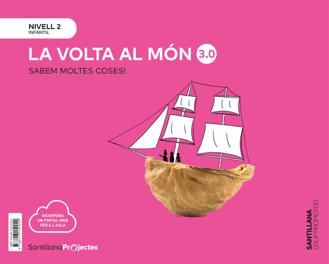 Portada del Libro Sabem Moltes Coses Nivell 2 La Volta Al Mon 3.0 (4 Anys) de Vv.Aa. - 9788413152042
