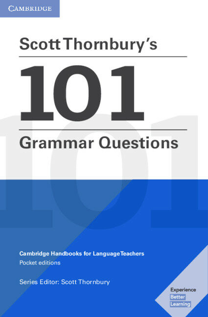 Portada del Libro Scott Thornbury S 101 Grammar Questions Pocket Editions de Vv.Aa. - 9781108701457