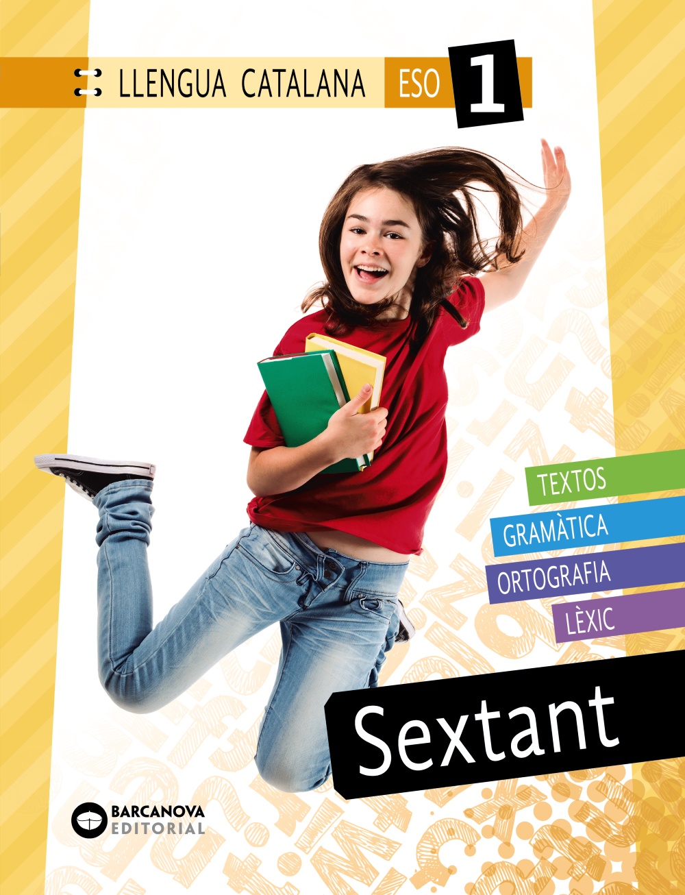 Portada del Libro Sextant 1º Eso. Llengua Catalana Innova (Catalunya / Illes Balears) de Vv.Aa. - 9788448950286