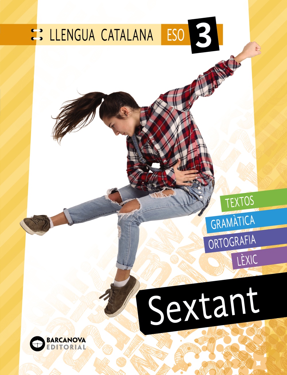 Portada del Libro Sextant 3º Eso. Llengua Catalana Innova (Catalunya / Illes Balears) de Vv.Aa. - 9788448950392