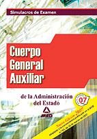 Portada del Libro Simulacros De Examen Del Cuerpo General Auxiliar De La Administra Cion de Vv.Aa. - 9788466570145