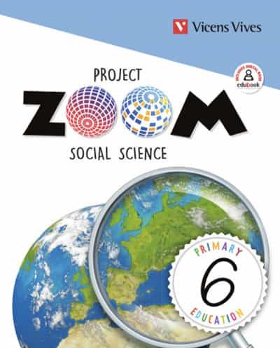 Portada del Libro Social Science 6º Educacion Primari Comunidad De Madrid (P. Zoom) de Vv.Aa. - 9788468240213