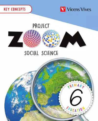 Portada del Libro Social Science 6º Educacion Primaria Key Concepts (Zoom) de Vv.Aa. - 9788468267272