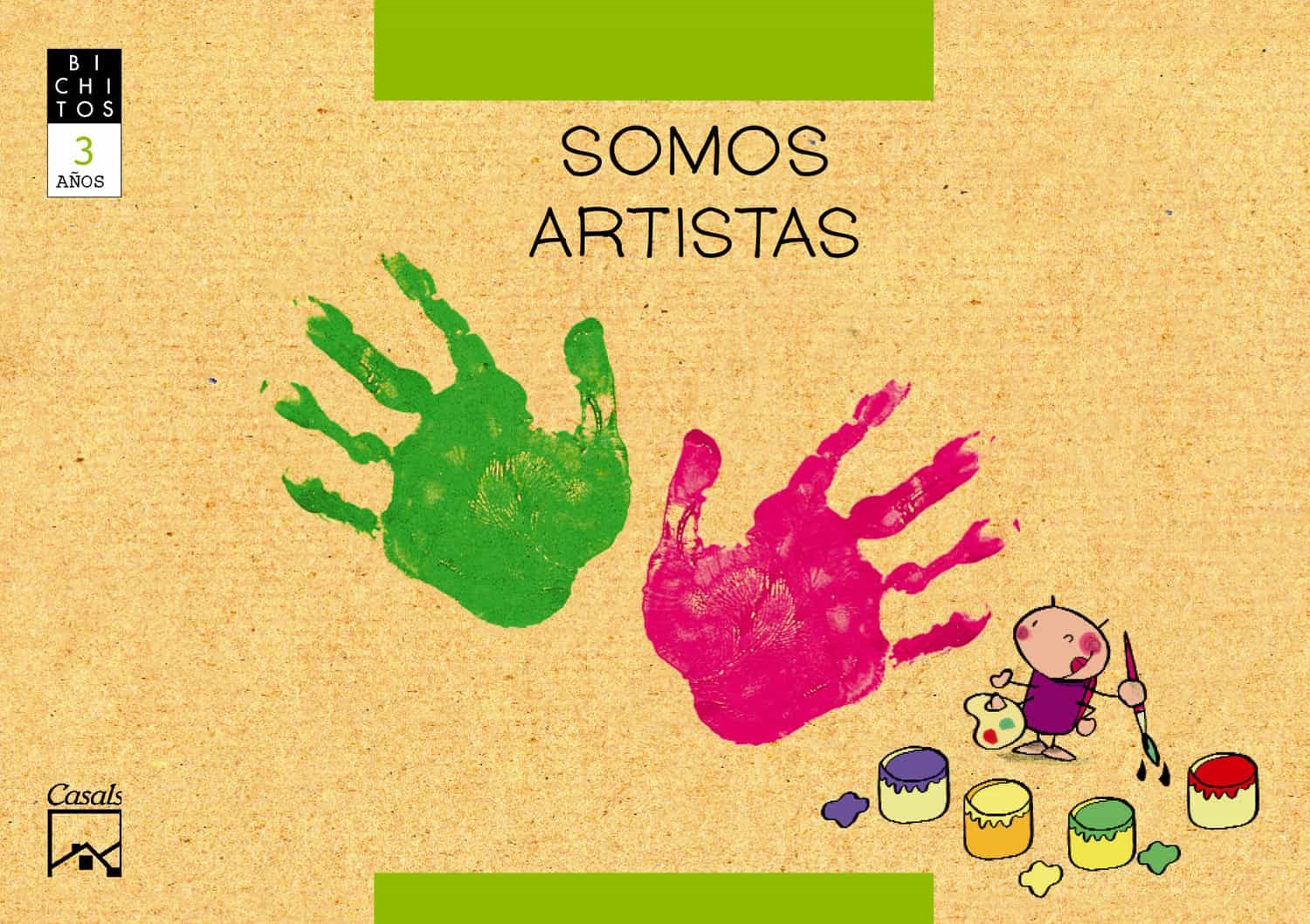 Portada del Libro Somos Artistas 3 Años de Vv.Aa. - 9788421834251