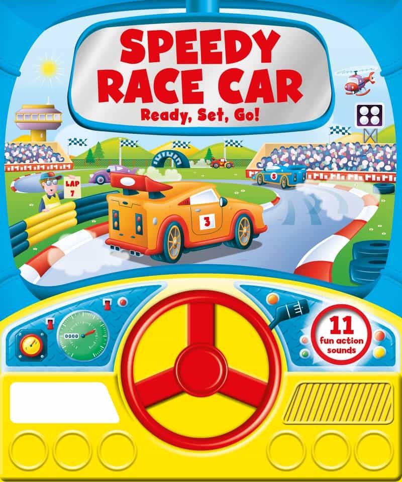 Portada del Libro Speedy Race Car de Vv.Aa. - 9781788104166