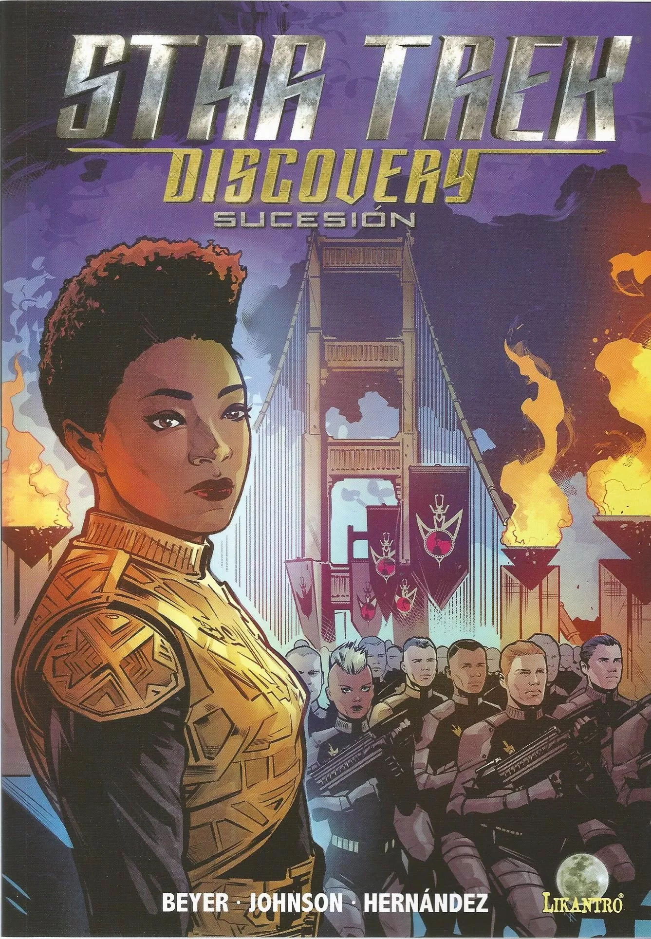 Portada del Libro Star Trek Discovery. Sucesión de Vv.Aa. - 9788494923777