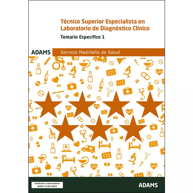 Portada del Libro Tecnico Superior Especialista En Laboratorio De Diagnostico Clinico: T de Vv.Aa. - 9788413271644