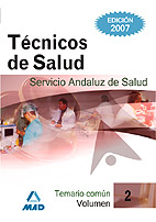 Portada del Libro Tecnicos De Salud Del Servicio Andaluz De Salud. Sas. Temario de Vv.Aa. - 9788466577670