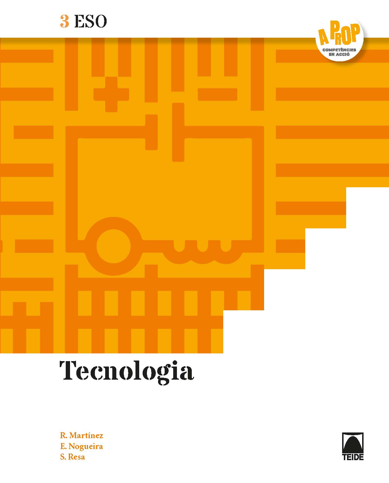 Portada del Libro Tecnologia 3º Eso Cataluya Ed 2020 A Prop de Vv.Aa. - 9788430784295