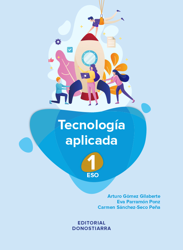 Portada del Libro Tecnologia Aplicada 1º Eso 2020 (Andalucia) de Vv.Aa. - 9788470636202
