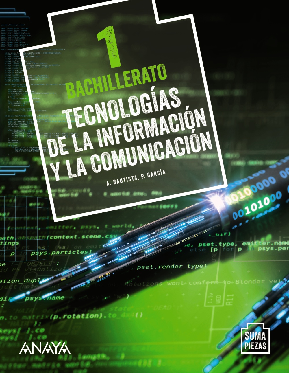 Portada del Libro Tecnologías De La Información Y La Comunicación 1º Bachillerato Suma P de Vv.Aa. - 9788469861141