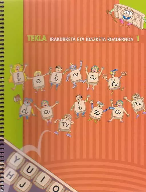 Portada del Libro Tekla Irakurketa Eta Idazketa Koadernoa 1 de Vv.Aa. - 9788483257821
