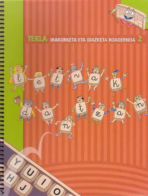 Portada del Libro Tekla Irakurketa Eta Idazketa Koadernoa 2 de Vv.Aa. - 9788483257838