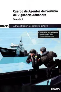 Portada del Libro Temario 1 Cuerpo De Agentes Del Servicio De Vigilancia Aduanera de Vv.Aa. - 9788413273303
