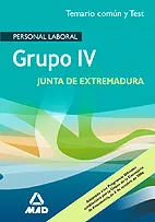 Portada del Libro Temario Comun Y Test. Personal Laboral Grupo Iv. Junta De Extrem Adur de Vv.Aa. - 9788466565127