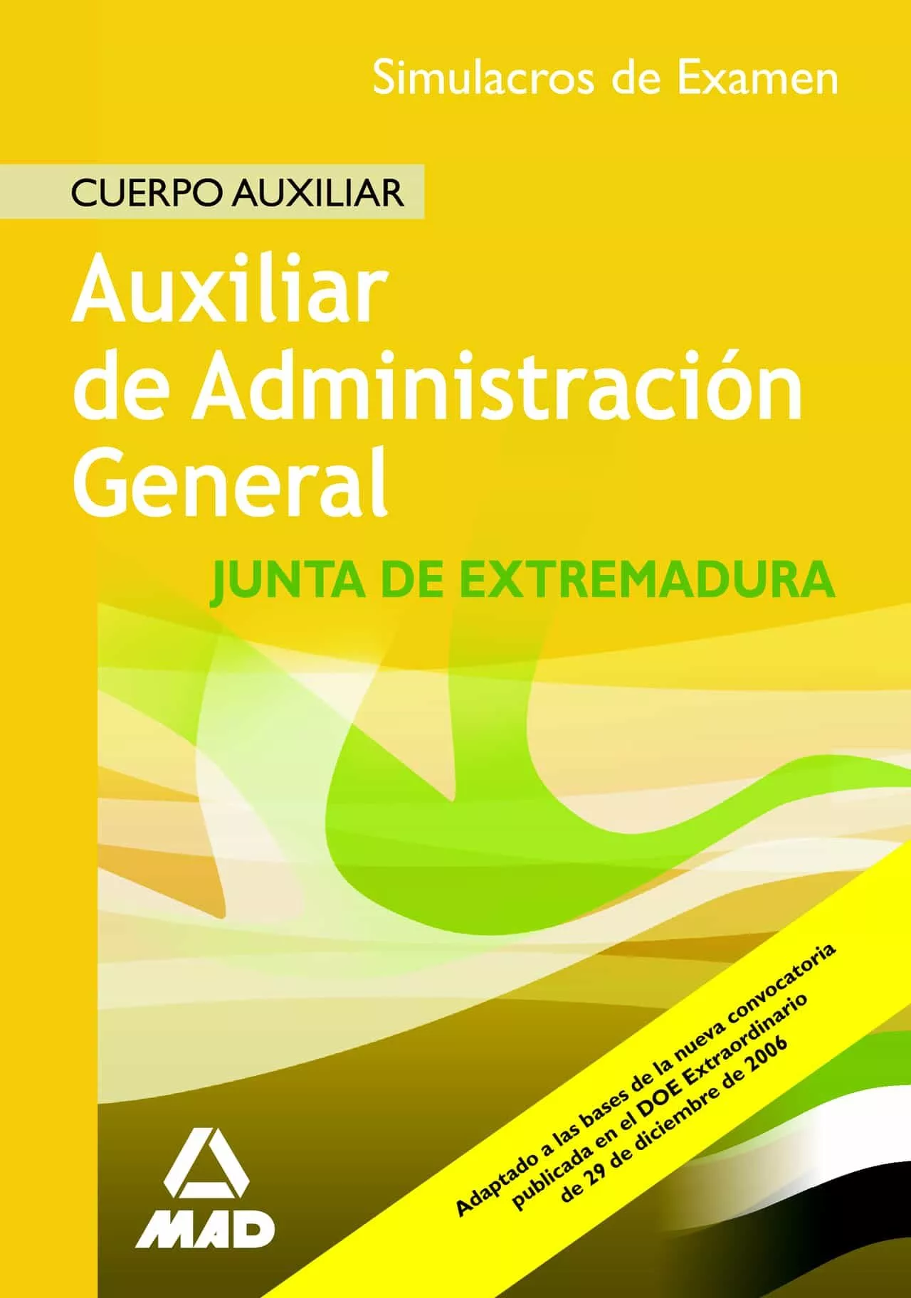 Portada del Libro Temario Especifico Cuerpo Auxiliar De La Comunidad Autonoma De Ex Trem de Vv.Aa. - 9788466570831