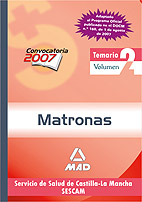 Portada del Libro Temario Matronas Del Servicio De Salud De Castilla-La Mancha (Sescam): de Vv.Aa. - 9788466582469