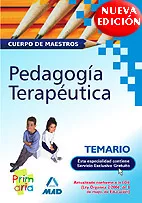 Portada del Libro Temario Pedagogia Terapeutica Cuerpo De Maestros de Vv.Aa. - 9788466562232