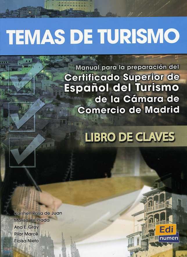 Portada del Libro Temas De Turismo: Libro De Claves de Vv.Aa. - 9788495986986