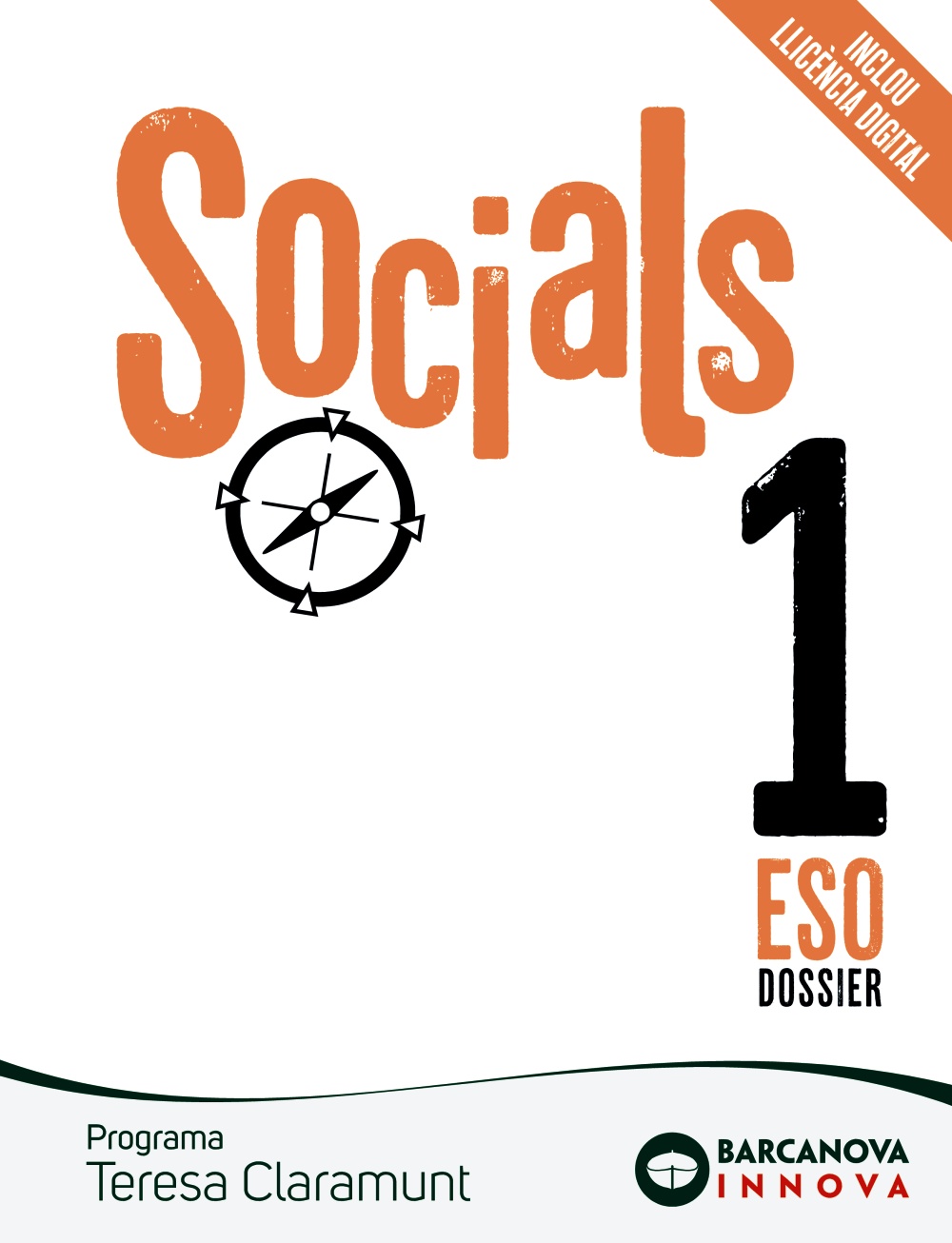 Portada del Libro Teresa Claramunt 1º Eso. Socials Innova (Catalunya / Illes Balears) de Vv.Aa. - 9788448951115