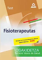 Portada del Libro Test Fisioterapeutas De Osakidetza de Vv.Aa. - 9788466564380