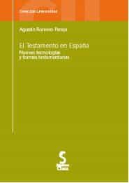 Portada del Libro Testamento En España de Vv.Aa. - 9788496889002