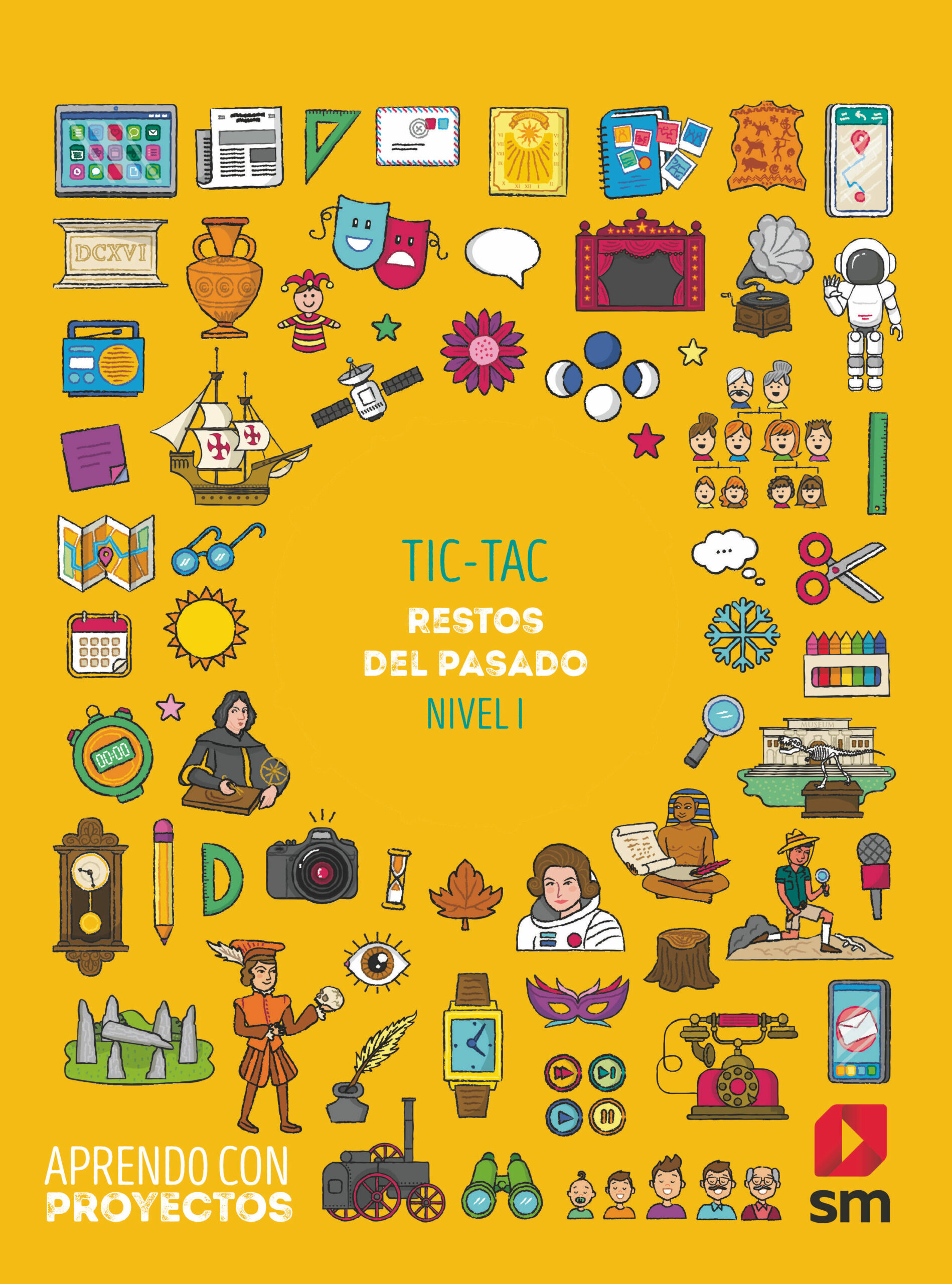 Portada del Libro Tic-Tac 1º Educacion Primaria Aprendo Con Proyectos Ed 2020 de Vv.Aa. - 9788413183763