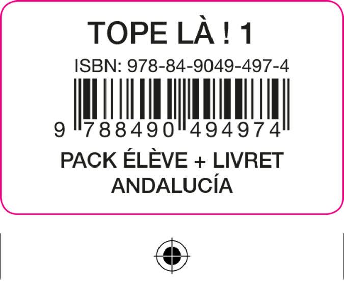 Portada del Libro Tope La! 1º Eso Pack Eleve + Livret Andalucia de Vv.Aa. - 9788490494974
