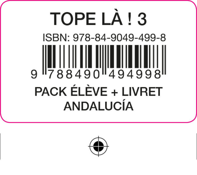 Portada del Libro Tope La! 3º Eso Pack Eleve + Livret Andalucia de Vv.Aa. - 9788490494998
