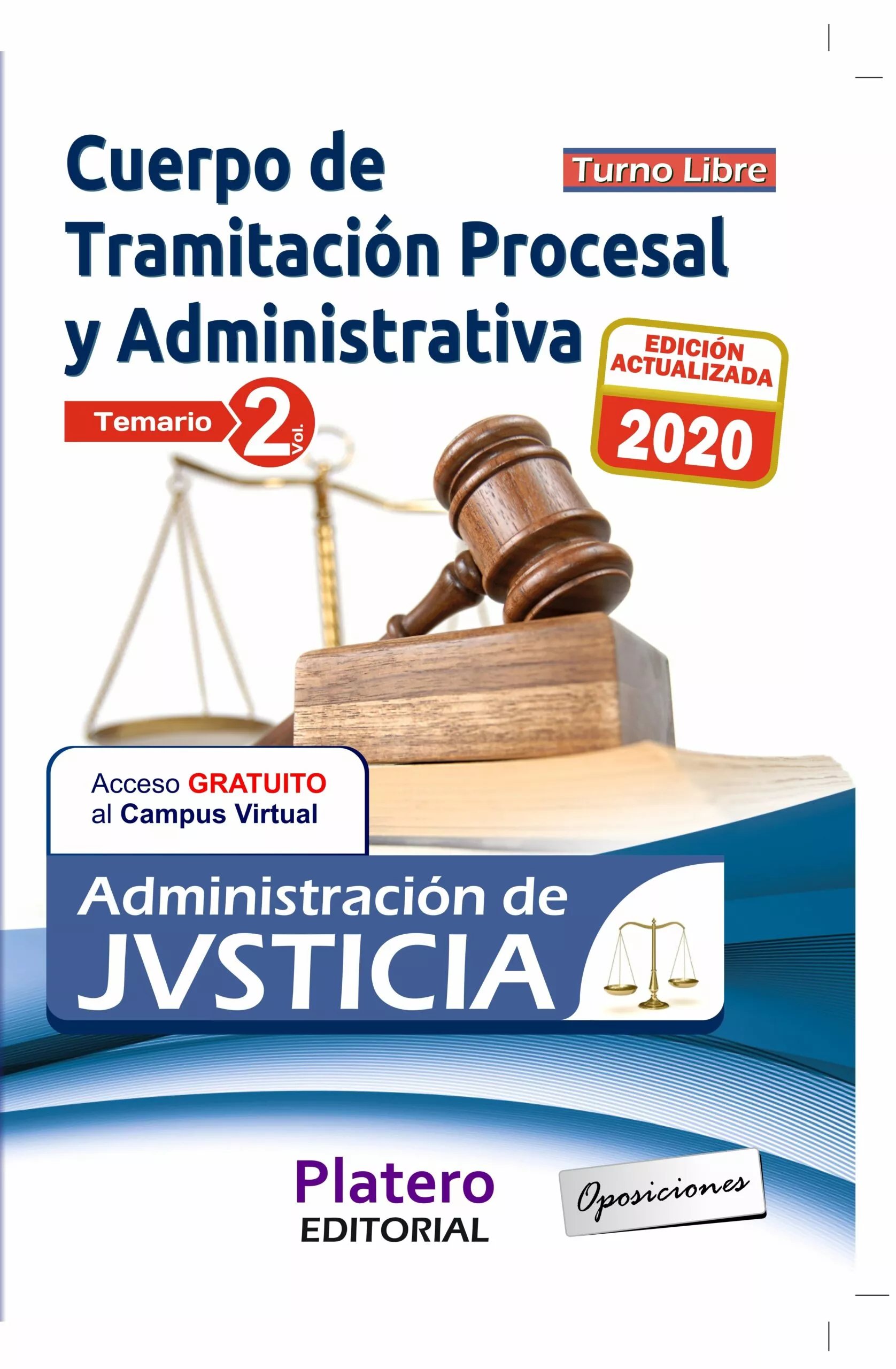 Portada del Libro Tramitación Procesal Y Administrativa. Administración Justicia Tu Rno de Vv.Aa. - 9788412104400