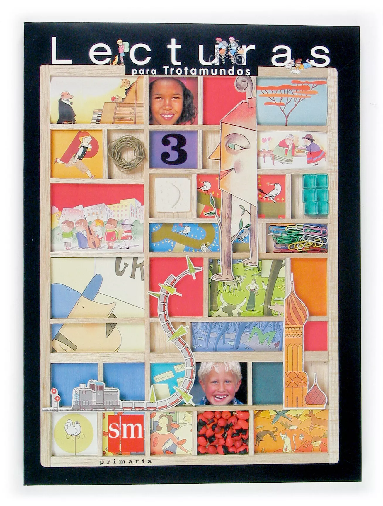 Portada del Libro Trotamundos: Lecturas (3º Educacion Primaria) de Vv.Aa. - 9788467504569