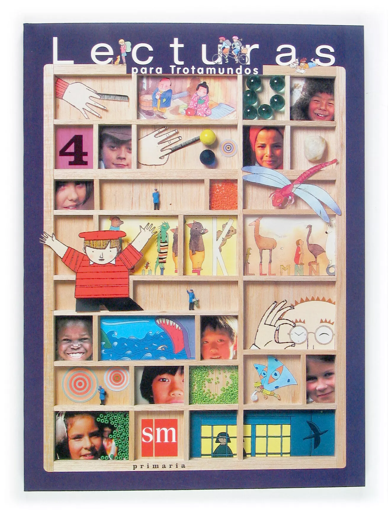 Portada del Libro Trotamundos: Lecturas (4º Educacion Primaria) de Vv.Aa. - 9788467504576