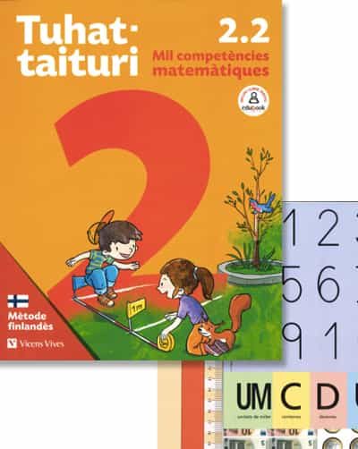 Portada del Libro Tuhattaituri 2º Educacion Primaria 2. Matemàtiques. Llibre I Fitxes.Ca de Vv.Aa. - 9788468268750