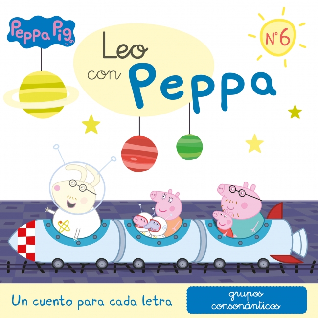 Portada del Libro Un Cuento Para Cada Letra: Grupos Consonanticos (Leo Con Peppa Pig 6) de Vv.Aa. - 9788448856885