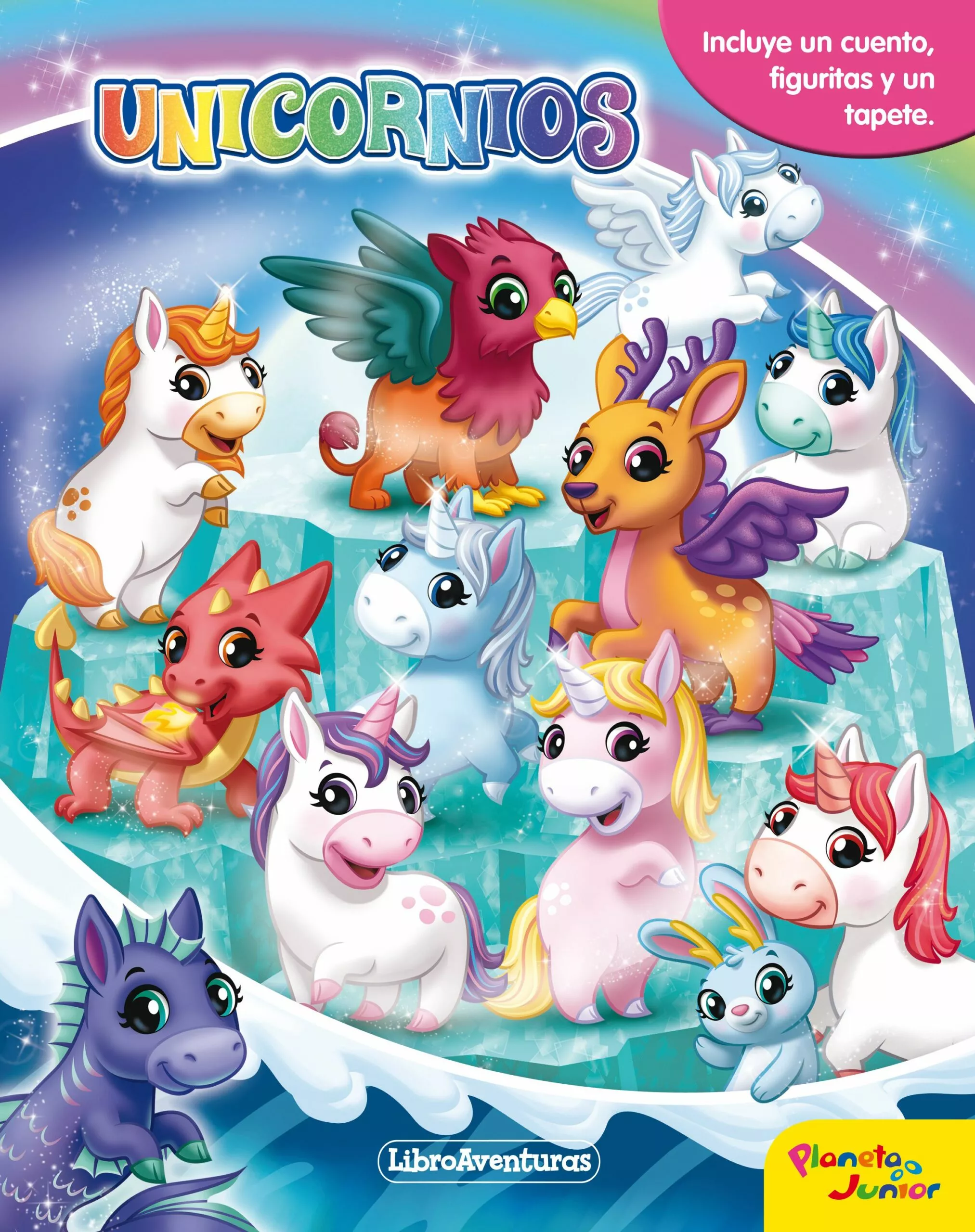 Portada del Libro Unicornios. Libroaventuras de Vv.Aa. - 9788408218128